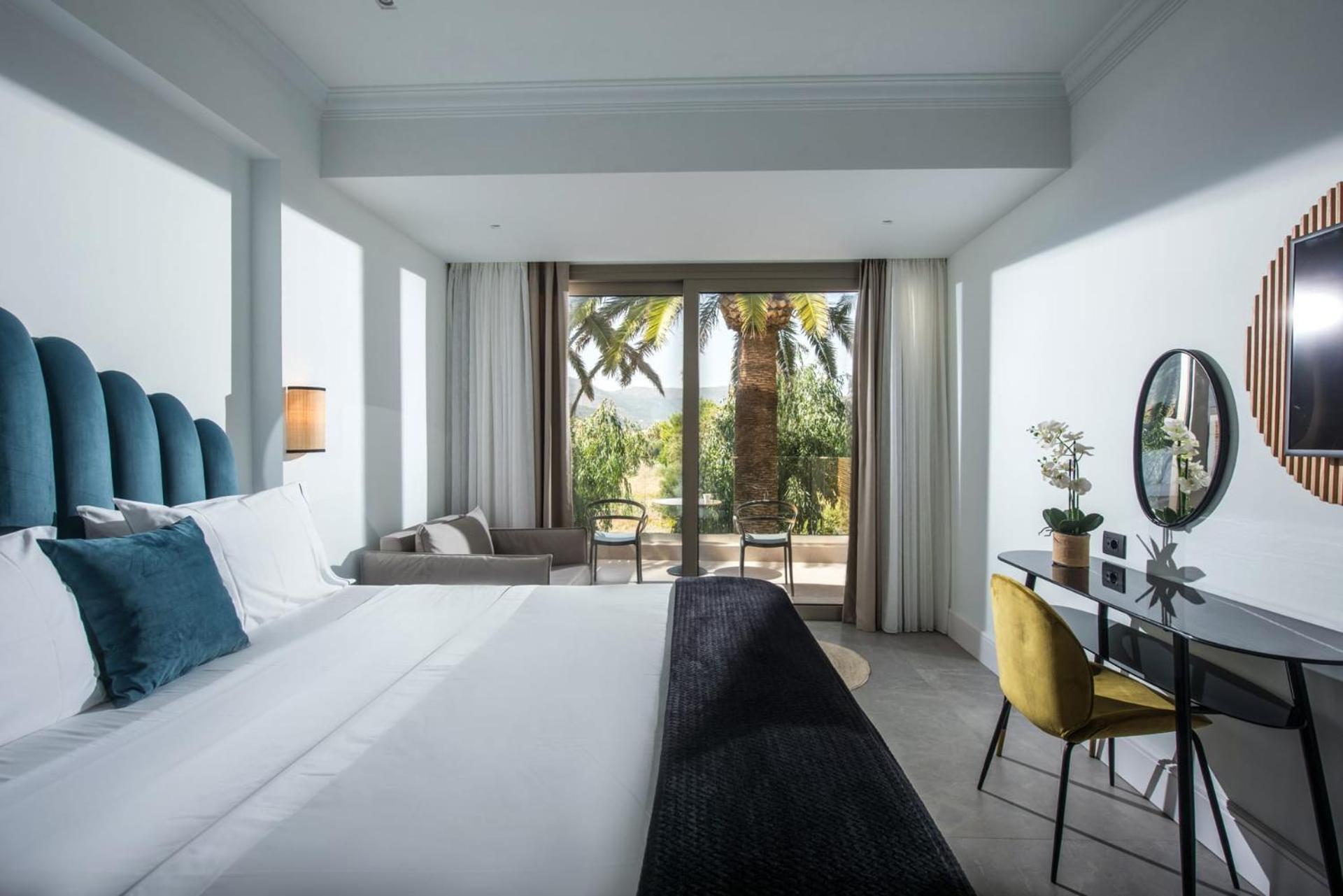 Drossia Palms Hotel And Nisos Beach Suites Malia Eksteriør billede